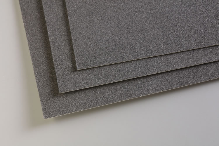 Clairefontaine Pastelmat Glued Pad - Palette No. 7 - (7 x 9 1/2 Inches) 18  x 24 cm - 360g - 12 Sheets - Sanguine Red Sand Beige Dark Grey 18 x 24 CM  Sanguine Red Sand Beige Dark Grey