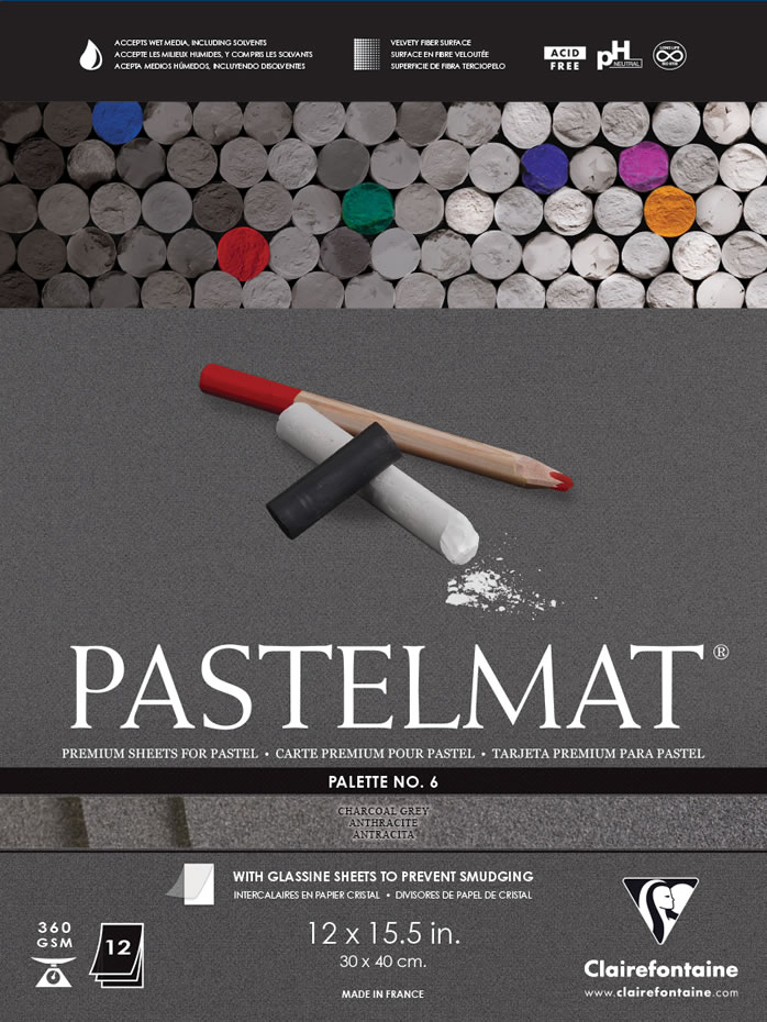 Clairefontaine Pastelmat - A unique surface for serious pastelists